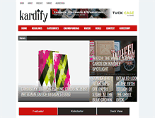 Tablet Screenshot of kardify.com